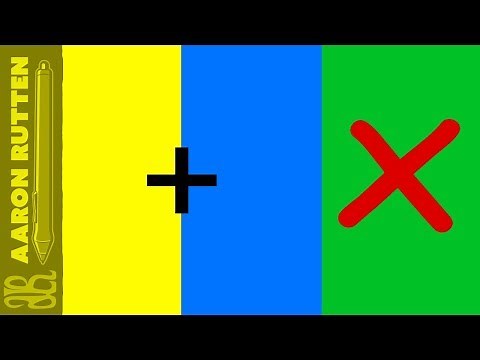 Mixing Yellow and Blue Does NOT Make Green