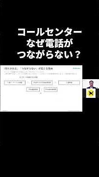 コールセンターなぜ電話がつながらない？ #コンタクトセンター