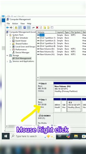 How to Check if a Drive is MBR or GPT#tech #technology #scince #computer