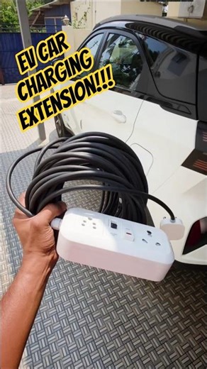 ⚡️Best Extension Cable for EV Cars 🔌 Charge Anywhere #shorts #diy #trending #electric #car #nexon