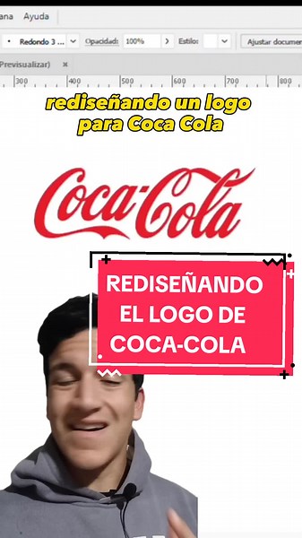 Rediseñando el Logo de Coca Cola: Proceso Creativo