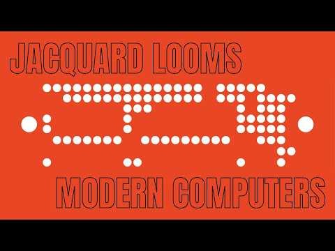 THE JACQUARD LOOM AND THE DAWN OF COMPUTING