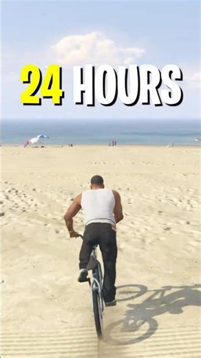 Cycling 24 Hours in Every GTA Game!