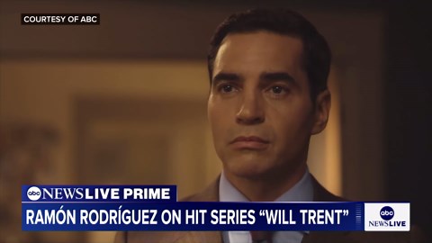 Actor Ramón Rodríguez as the brooding detective on ABC’s ‘Will Trent’
