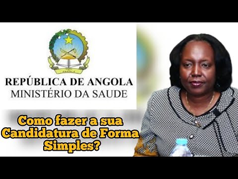 How to Easily Register for the Angolan Ministry of Health Public Competition "2022"