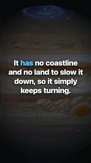 Jupiter's Great Red Spot is a storm wider than Earth that has raged for centuries.