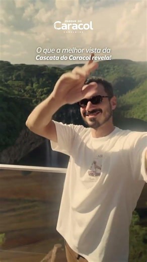 O que a melhor vista da Cascata do Caracol revela?
