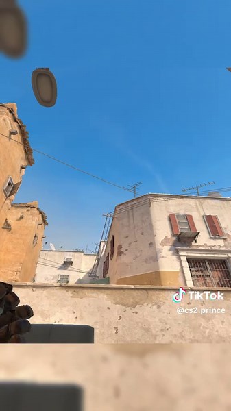 peek flash #cs #dust2 #flashbang