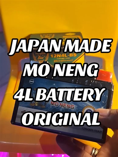 Top Japan Made Mo Neng 4L Motorcycle Battery Review