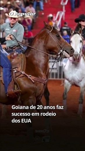 20-year-old from Goiás is making a splash at US rodeos.