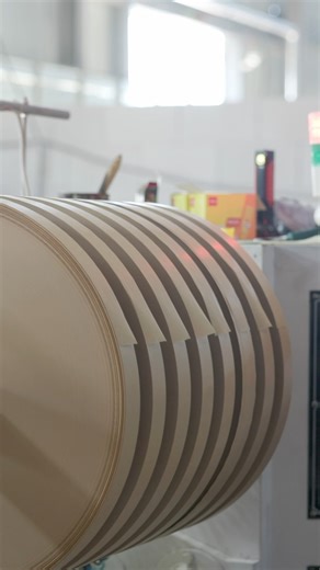 Go on and on！Slice the paper and paper yarn！#factoryworks #paper #papermill #papersource #machinery