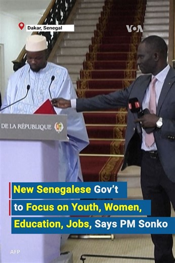 🇸🇳Senegal has a new government with 25 ministers and five junior ministers, Prime Minister Ousmane Sonko said on Friday, hailing the appointment as a break from the past. "The government set up here on April 5 is a breakaway government... that embodies the project, a systemic transformation voted for by the Senegalese people," he said. The cabinet was approved by President Bassirou Diomaye Faye, 44, who was inaugurated on Tuesday and appointed Sonko, a key backer, as prime minister. Faye succe