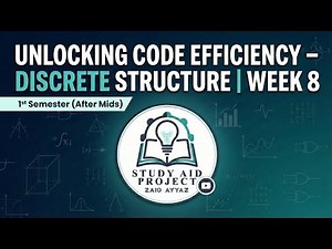 Time Complexity of Loops – Discrete Structure | Week 8 | 1st Semester (After Mids)