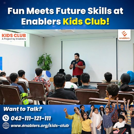 5.7K views · 16 reactions | Fun Meets Future Skills at Enablers Kids Club! Get ready for a summer full of tech, creativity, and learning at the Enablers Kids Club Summer Tech Camp! -------------- 헔헽헽헹혆 헡헼현: www.enablers.org/kids-club | School of Enablers | Facebook