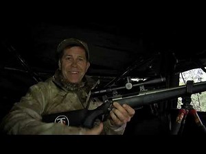 RANDY HAWKINS Hunting with Thompson Center Venture Weather shield rifle in 300 Win Mag