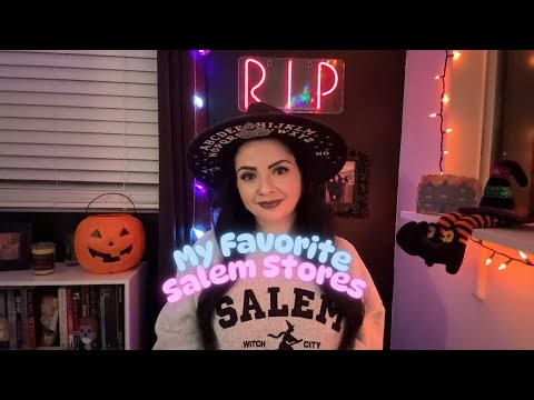 My Favorite SALEM, MA Stores | Pt. 1 🔮✨