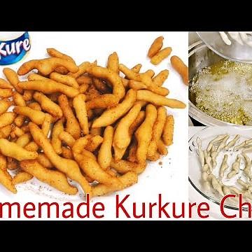 Homemade Kurkure Recipe | Kurkure Chips At Home | Rice KurKure Chips Recipe
