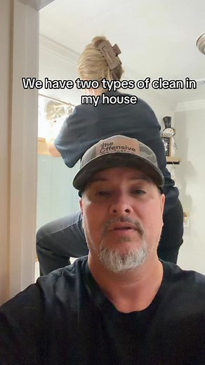 2.3K views · 26 reactions | We got two types of clean in my house. Companies coming or there’s been a struggle here. #christiancomedy #christianhumor #cleaning | Chad McAllister | Facebook