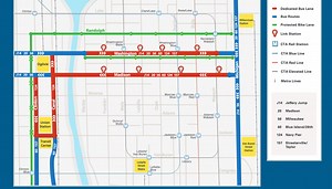 Loop Link express bus service set to start Sunday