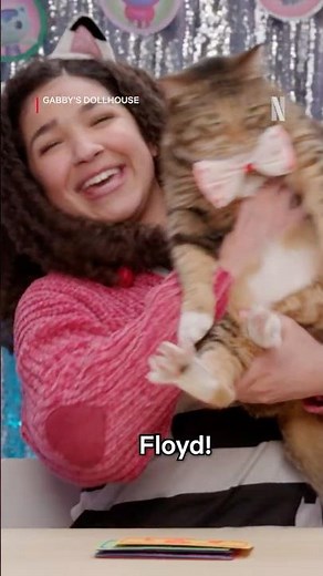 Floyd's the greatest kitty around! 😻 Gabby's Dollhouse is now playing on Netflix!