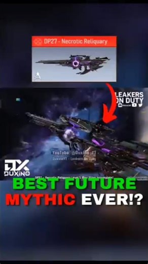 NEW Upcoming Mythic DP27 - Necrotic Reliquary | CODM #codm #shorts