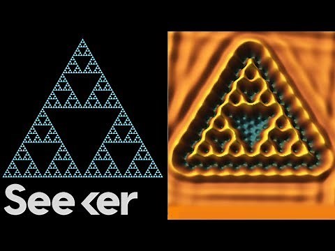 Scientists Trapped Electrons In a Quantum Fractal (And It's Wild!)