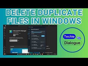 Remove Duplicate Files on Windows 10+11 | Free Easy & Official Method (2025)
