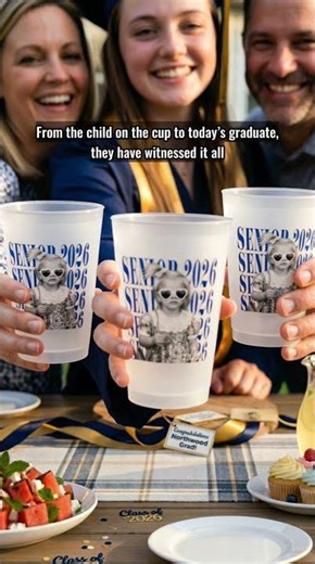 Senior Custom Vintage Photo | Personalized Cups
