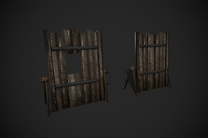 Wooden Barricades | 3D Exterior | Unity Asset Store