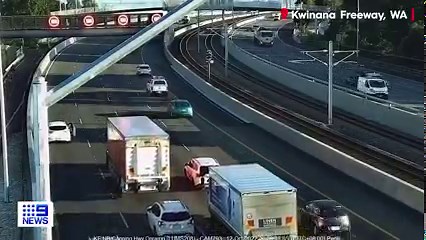 176K views · 2.9K reactions | A brave motorist has stopped in the middle of a busy Perth freeway to rescue a gaggle of ducklings who were caught in traffic. The driver can be seen ushering the birds off the road this morning, with her heroism resulting in a minor rear-end collision. #9News | WATCH LIVE 6pm | 9 News | Facebook