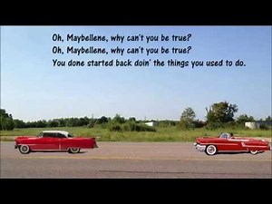 Maybelline Chuck Berry with Lyrics