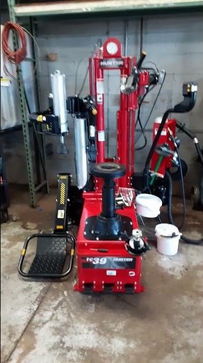 Our new Hunter TC39 Low Profile Tire Changer at Tuffy Tire & Auto Repair in Appleton, Wisconsin.
