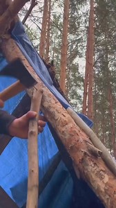 808K views · 7K reactions | Solo Bushcraft in the deep forest, practice survival skills and building a survival shelter before SHTF. #bushcraft #bushcraftskills #dugout #survivalskills | Alaska Prepper | Facebook