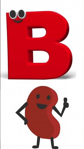 The letter B song | letter B phonics| abc phonics #kidssongs #nurseryrhymes #toddlerlearning #shorts