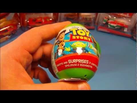 DISNEY PIXAR TOY STORY SWEETS and SURPRISES MYSTERY EGG OPENING