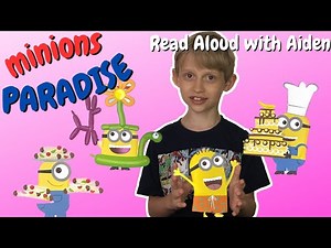 📚 Read aloud with Aiden | Minions 5-minute Stories | MINIONS PARADISE, PHIL SAVES THE DAY!