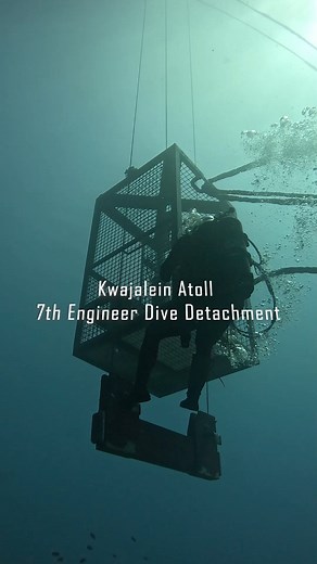Army divers from the 7th Engineer Dive Detachment, 130th Engineer Brigade are taking their operations to new depths at Kwajalein Atoll with their first-ever use of LARS (Launch and Recovery Systems) dive equipment. This equipment enhances their ability to conduct complex underwater missions with increased precision, safety, and efficiency. 🌊💪 | 8th Theater Sustainment Command