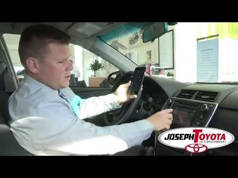 Pairing Your iPhone with a Toyota Camry via Bluetooth