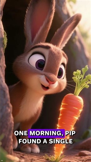 The Little Rabbit and the Magic Carrot”