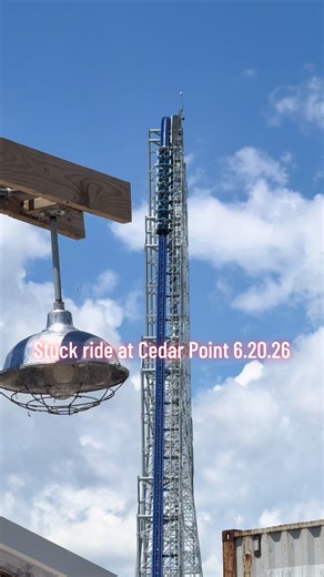 Stuck ride at Cedar Point 6.20.26 — how long did it last?
