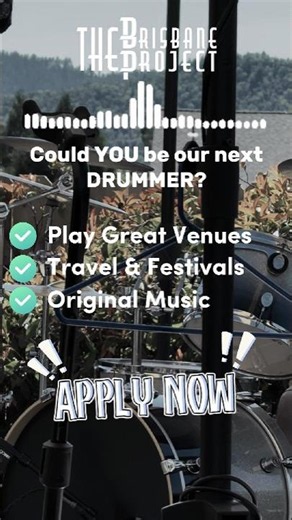 🥁 DRUMMERS — YOUR NEXT BAND COULD BE WAITING