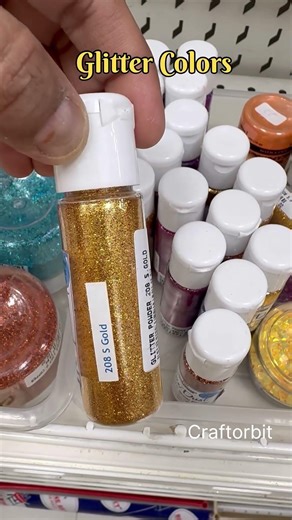 Magical Glitter Colors ✨ So Satisfying to Watch! #shorts #diy #glittercoloring