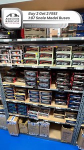 🚍 BUY 2, GET 2 FREE on select 1:87 scale buses! 🚍 Choose from over 120 diecast model buses. Select 2 and get 2 free! 🛒 Don't miss out—visit the 1:87 scale promo page to grab yours before they're gone! Quantities are limited, and this offer won't last long! Don't Miss the Bus! ⏰ https://www.awesomediecast.com/1-87-scale-promo/ Limited time only. Offer valid while supplies last. Promotion ends without prior notice. Cannot be combined with any other offer. #DiecastCollectors #ModelBuses #ScaleMo
