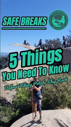 5 Things You Need to Know Before Hiking Potato Chip Rock San Diego 🪨🥾 #sandiegohiking #hiking #hike