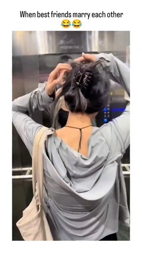 Reels fountain on Instagram: "video of a couple engaging in playful and humorous interactions, showcasing their close friendship and compatibility, which is highlighted by the caption "When best friends marry each other," suggesting that their relationship is built on a strong foundation of friendship. The video captures various moments, such as the woman fixing her hair, the couple enjoying food together in a restaurant, and playful antics like feeding each other and mimicking each other’s acti