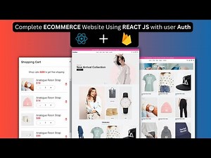 Modern and Complete Ecommerce website using React JS with Firebase Login and Signup