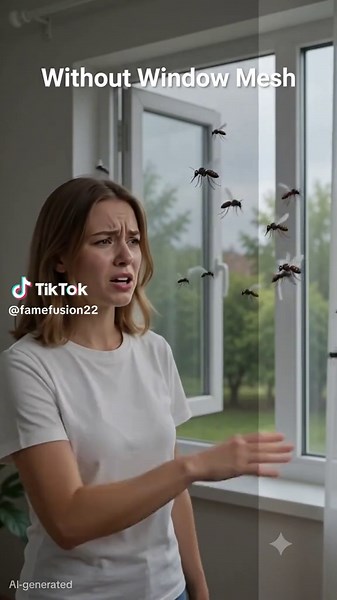 DIY Window Fly Screen Mesh – Easy Instant Install for Bugs
