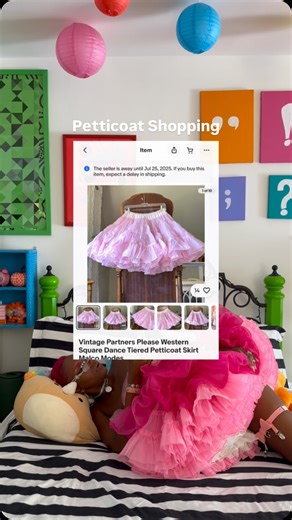 Carlita Landrum on Instagram: "“Where do you buy petticoats?” @ebay of course! Over the past 4 years, this is where I’ve gone to get the fluffy skirts we love so much. I made it easy for you to find the perfect one too…psst…they’re in my curated collection on eBay! Have fun shopping ❤️‍🔥 #ebaypartner"