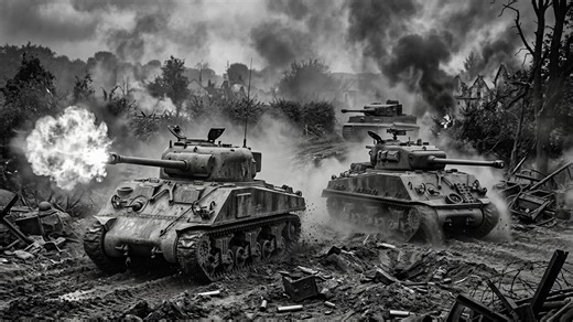 The Shermans that finally took on the Tiger
