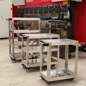 [Hot Item] Large Capacity by China Factory Rolling Stainless Utility Heavy Duty Tool Cart